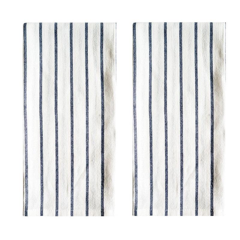 2PCS Home Assorted Flat Kitchen Towels Ultra Absorbent Soft Dish Towels Perfect Dishtowel for Cooking Cleaning, and Drying Hands