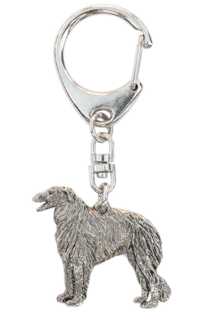 

Borzoi British Art Dog Keychain Collection
