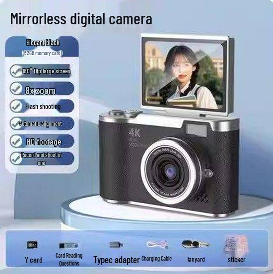 Hello Kitty Flip-Up Digital Camera for Beginners - Perfect Gift for Girls