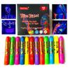 12pcs Noctilucent Human Body Painting Crayon Makeup Pigment For Halloween Costume Parties