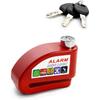 Bremsscheibenschloss Alarm Bremsscheibenschloss Motorrad Bremsscheibenschloss Motorradschloss Elektroautoschloss Rot
