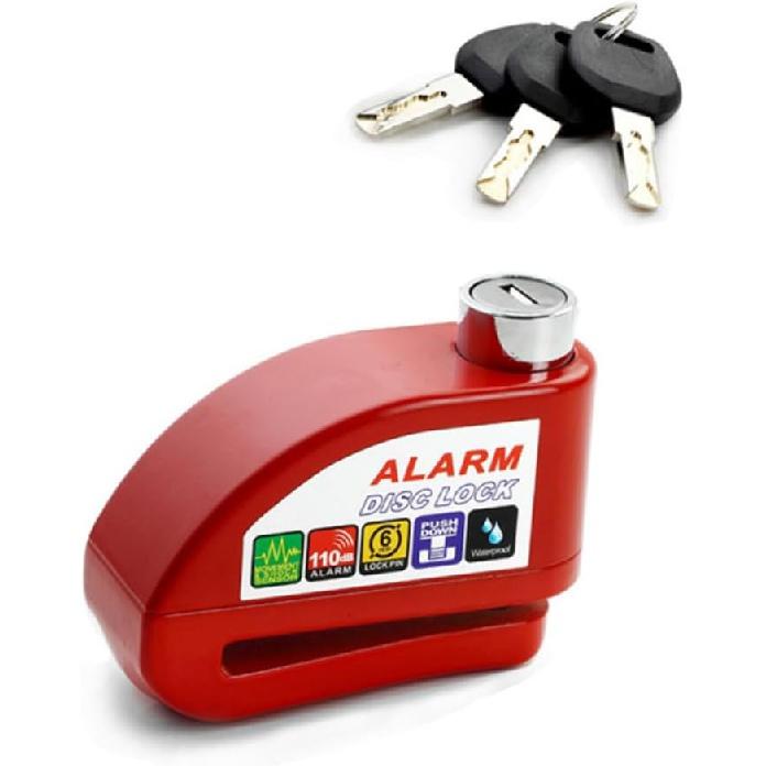 Дисковый замок Сигнализация Дисковый замок Мотоцикл Дисковый замок Мотоциклетный замок — фото 8