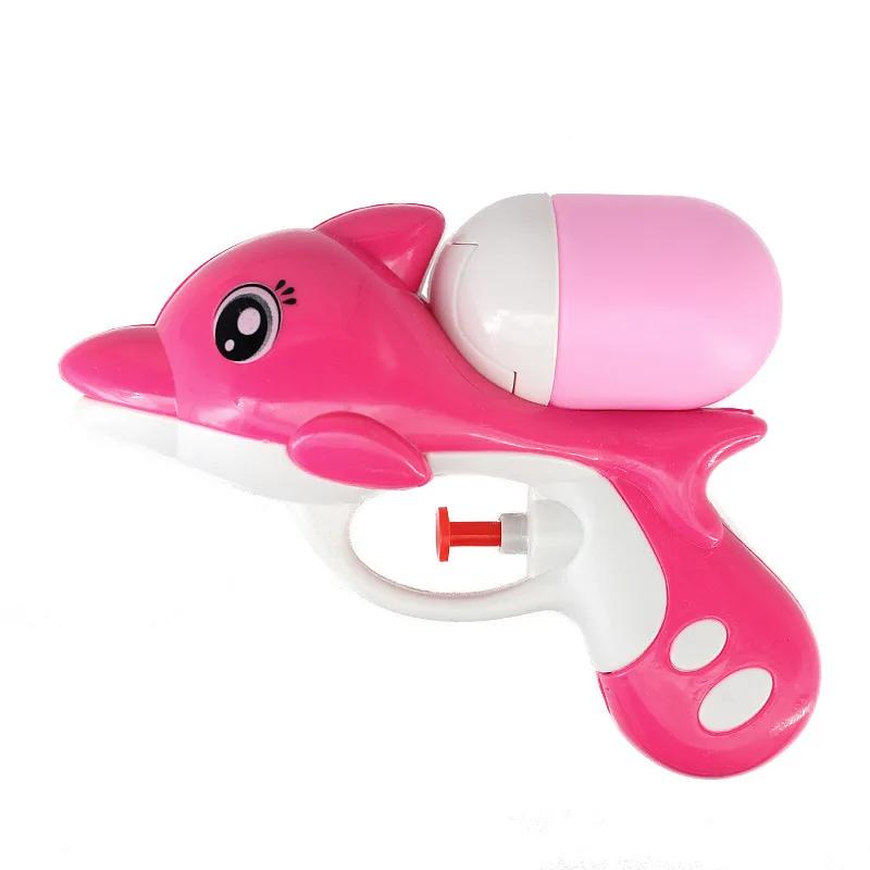 Cartoon Dolphin Space Water Gun Blasting Toy Super High Pressure For Summer Play Water Pool Kids Boys Favors Gift Rafting Toys