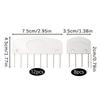 Knit Blockers Set 20Pcs Stainless Steel Knitting Blocking Combs And Pin With 2 Different Sizes For Diy Knit Crocheting Supplies