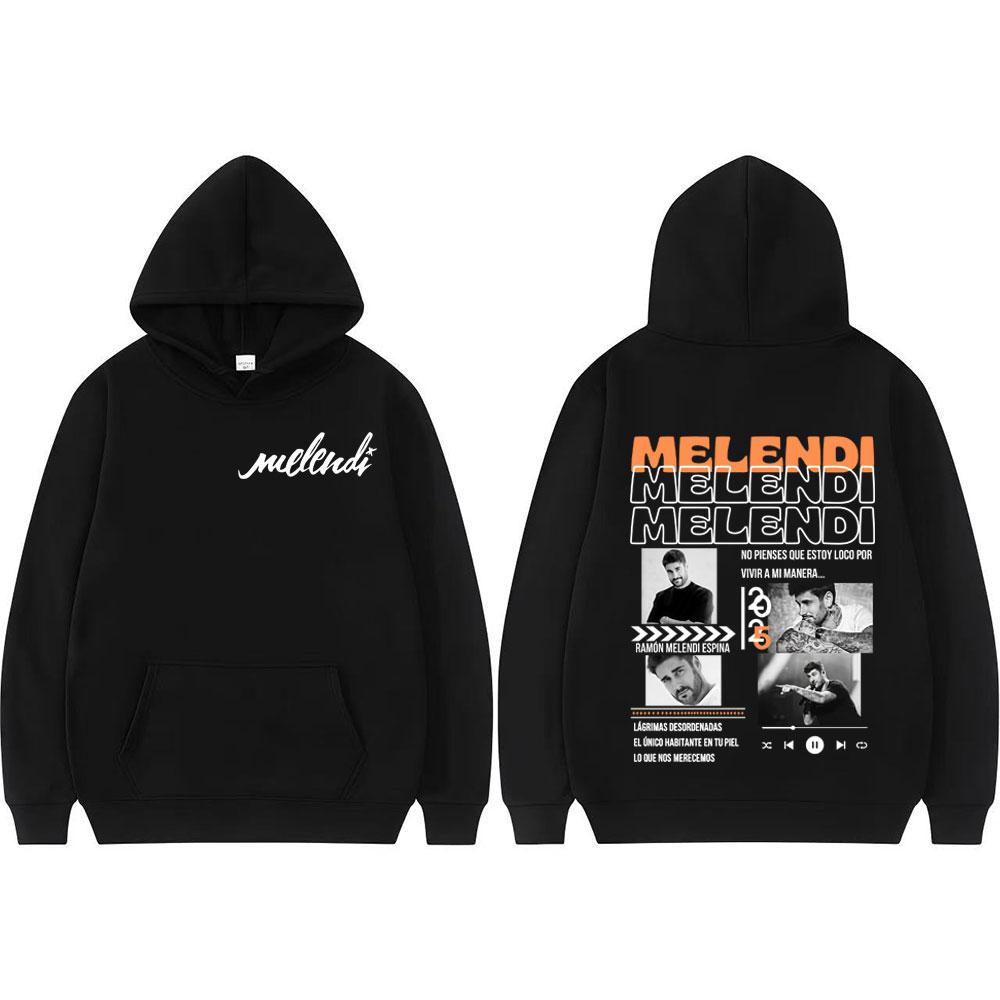 Rapper Quien Es Dei V? Underwater Tour Graphics Hoodie Men's Clothing High Quality Pullover Retro Street Long Sleeve Sweatshirts