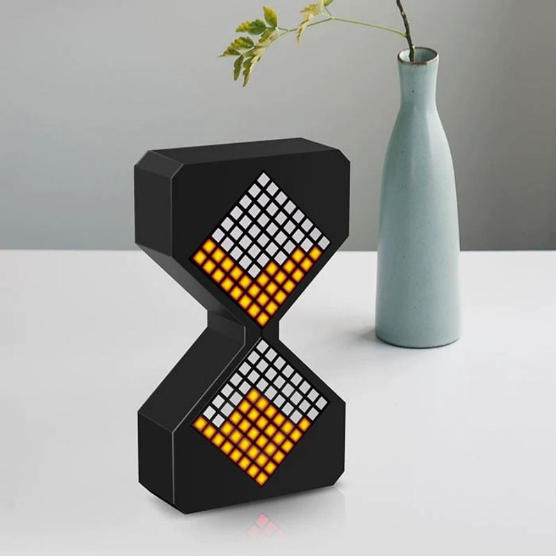 1-30 Min LED Elektronisk Timglas Lysande Timglas Gravitationsinduktionstimer Sandklocka Cyberstil Heminredning Dekompressionsleksaker