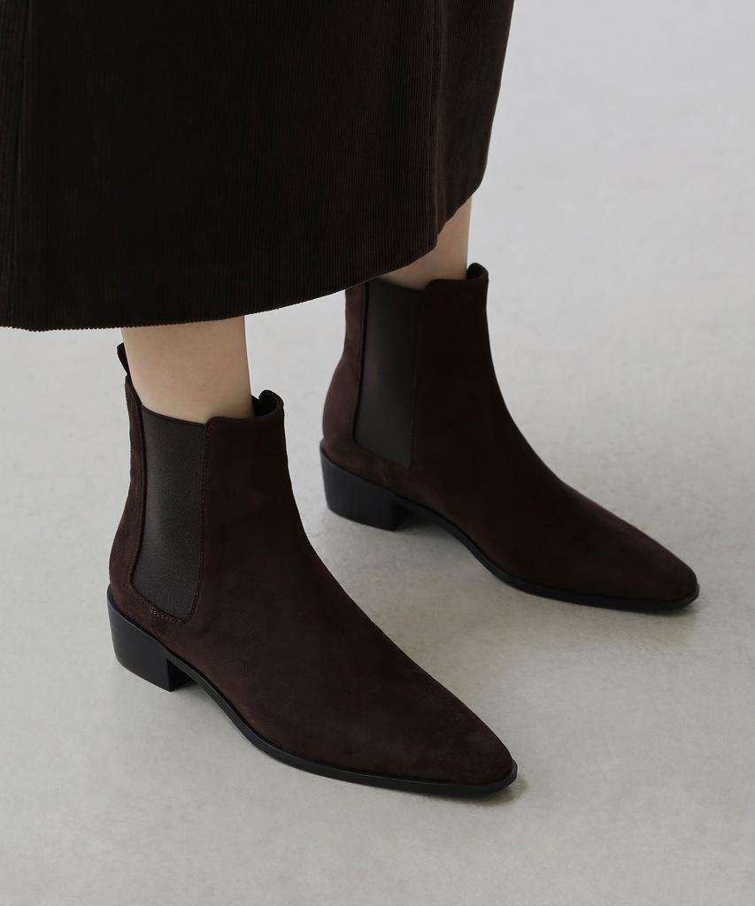 Sappun Perov Square Ankle Boots (4Cm)