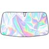 Car Windshield Heat Insulation Sunshade, Titanium Silver Sun Umbrella