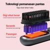 Negative lon Wireless Hair Straightener Comb Cordless Hair Curler Portable Mini Comb  Hair Care