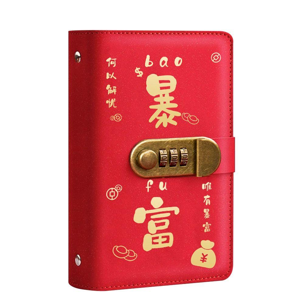With Password Lock 100 Envelopes Money Saving Challenge Save Money Get Rich Money Collection Book Waterproof Reusable