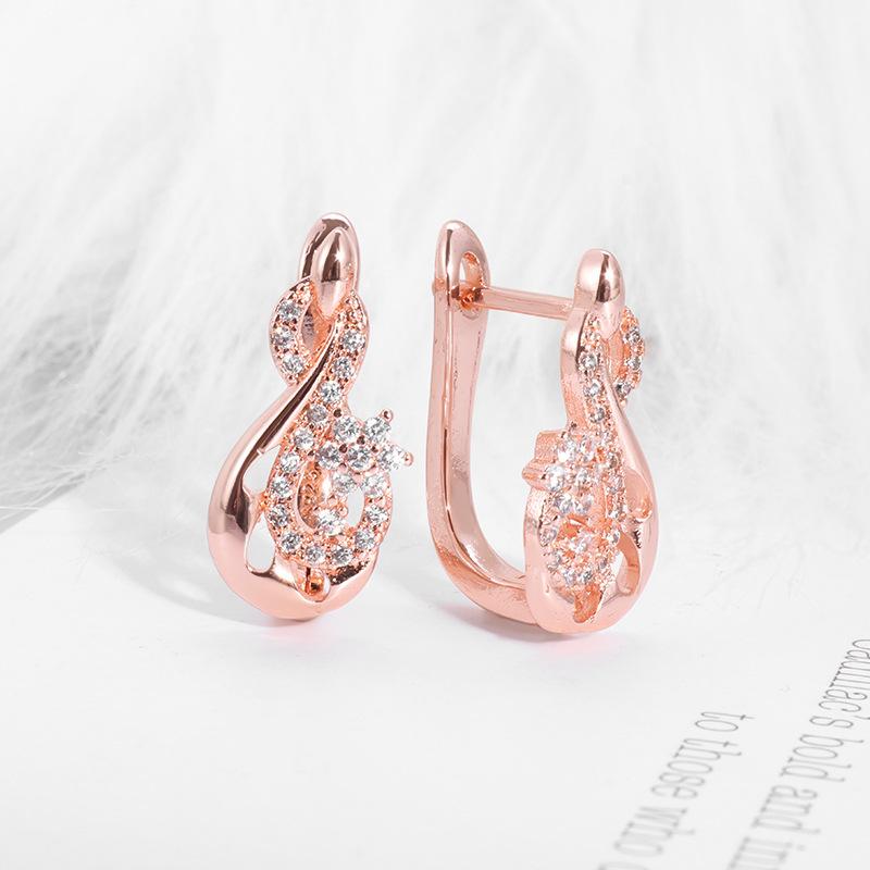 1 Pair of New Fashionable Women's Personalized Trendy Creative Design Water Droplet Earrings Casual Party