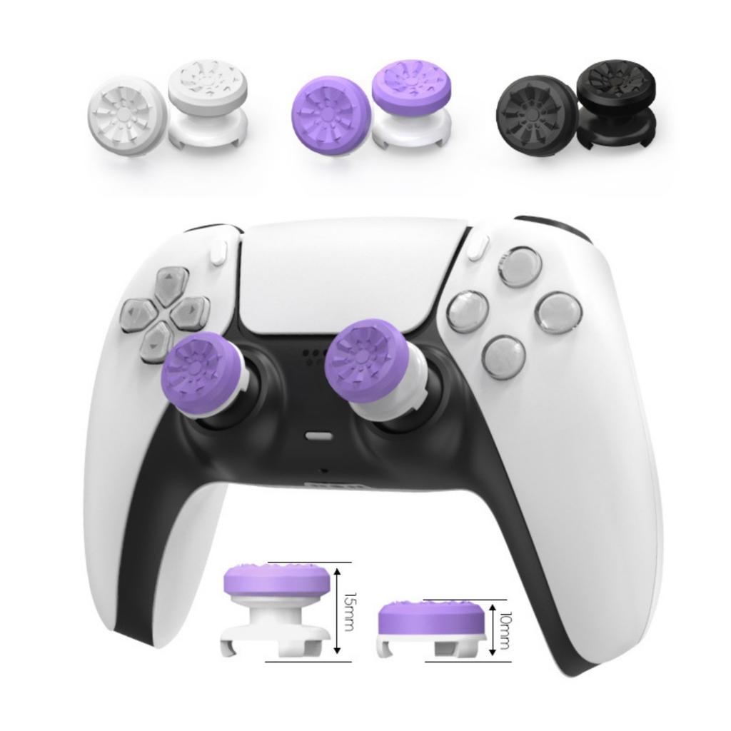 Capas para Joysticks de Controle de Jogo Capas Rocker para P4/P5 Gamepad Capas de Silicone para Polegar