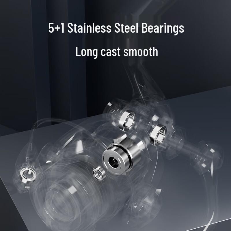 Miling Carbon Micro Spinning Fishing Reel