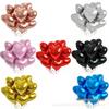 18" Heart-Shaped Aluminum Foil Balloon for Qixi Festival, Valentine's Day, Weddings, and Celebrations.