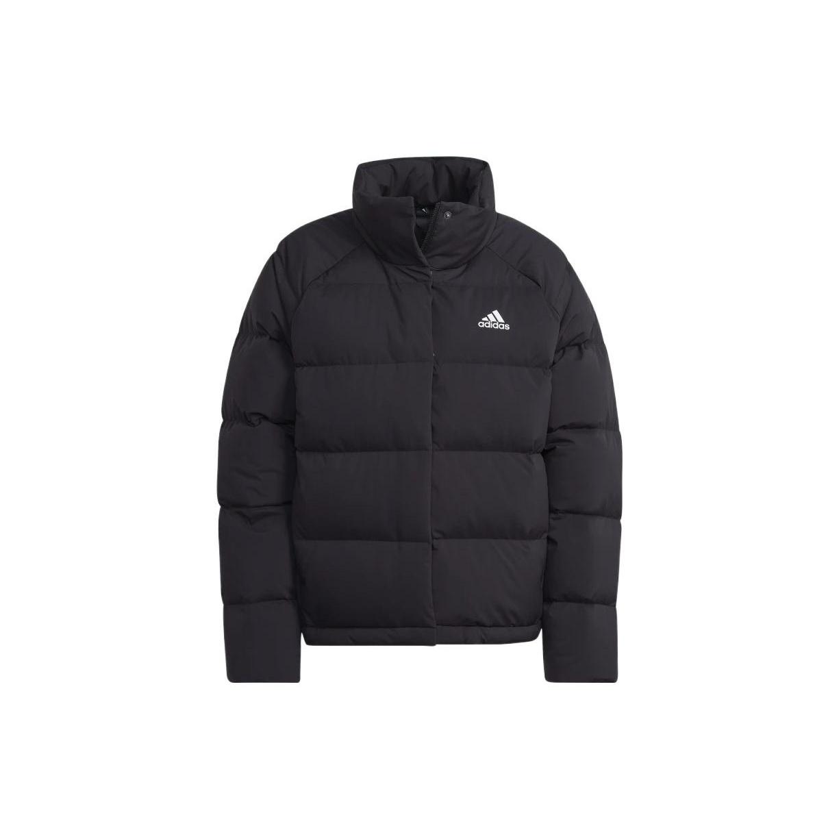 (WMNS) adidas Helionic Relaxed Down Jacket Asia Sizing Black Women s HG8696 XXL