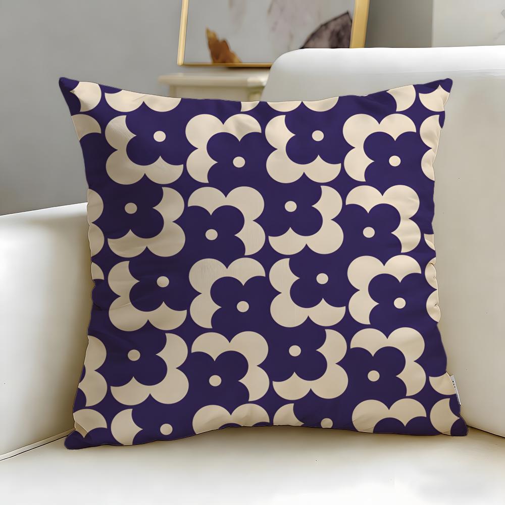 classic brand Orla Kiely Cushion Cover Soft & Easy-Wash Pillow Case – Versatile for Couch, Bed, Travel and Office