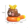 2 in 1 Floating Blowing Toy Travel Car Musical Party Favor Baby Small Speaker Toy,
