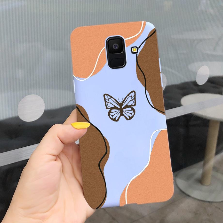 Case For Samsung A6+ 2018 Cover A6 2018 A600F Soft Silicone TPU Phone Case For Samsung Galaxy A6 Plus 2018 A605 A605F Case Capas