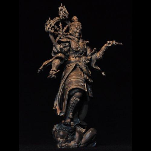 Revoltech Takeya 002EX Hiromokuten Wooden Edition Painted Action Figure Non-Scale ABS&PVC