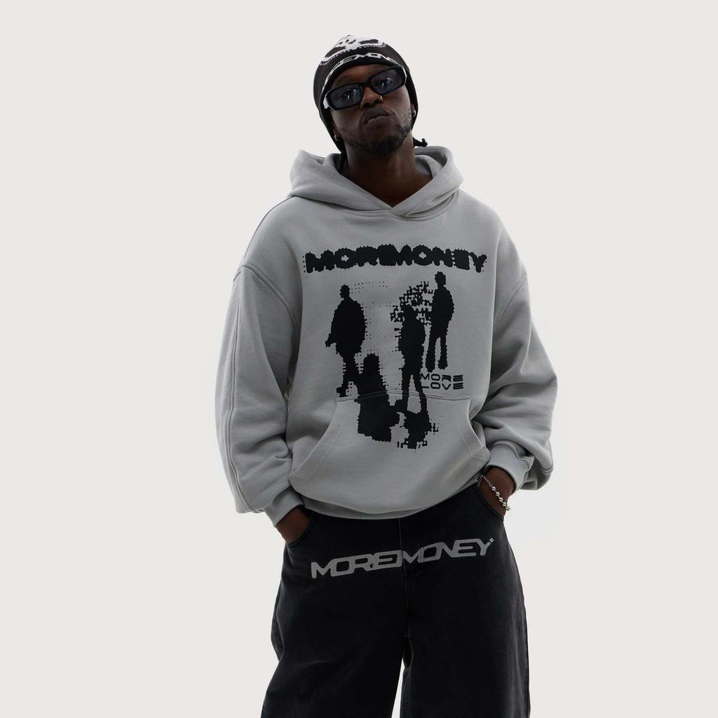 Unisex American Vintage Hip Hop Hoodie Buchstabenaufdruck Y2K Locker Lässig Kapuzenpullover Männer Frauen Harajuku Oberteile