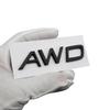 AAKZ1 3D ABS Car Trunk Emblem Sticker for Volvo T4 T5 T6 T8 D3 D4 D5 XC60 XC90 S60 S90 Rear Tailgate Badge Decal Exterior Accessories