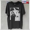 Kate Moss Illustration Unisex Black Cotton T-shirt S-5XL