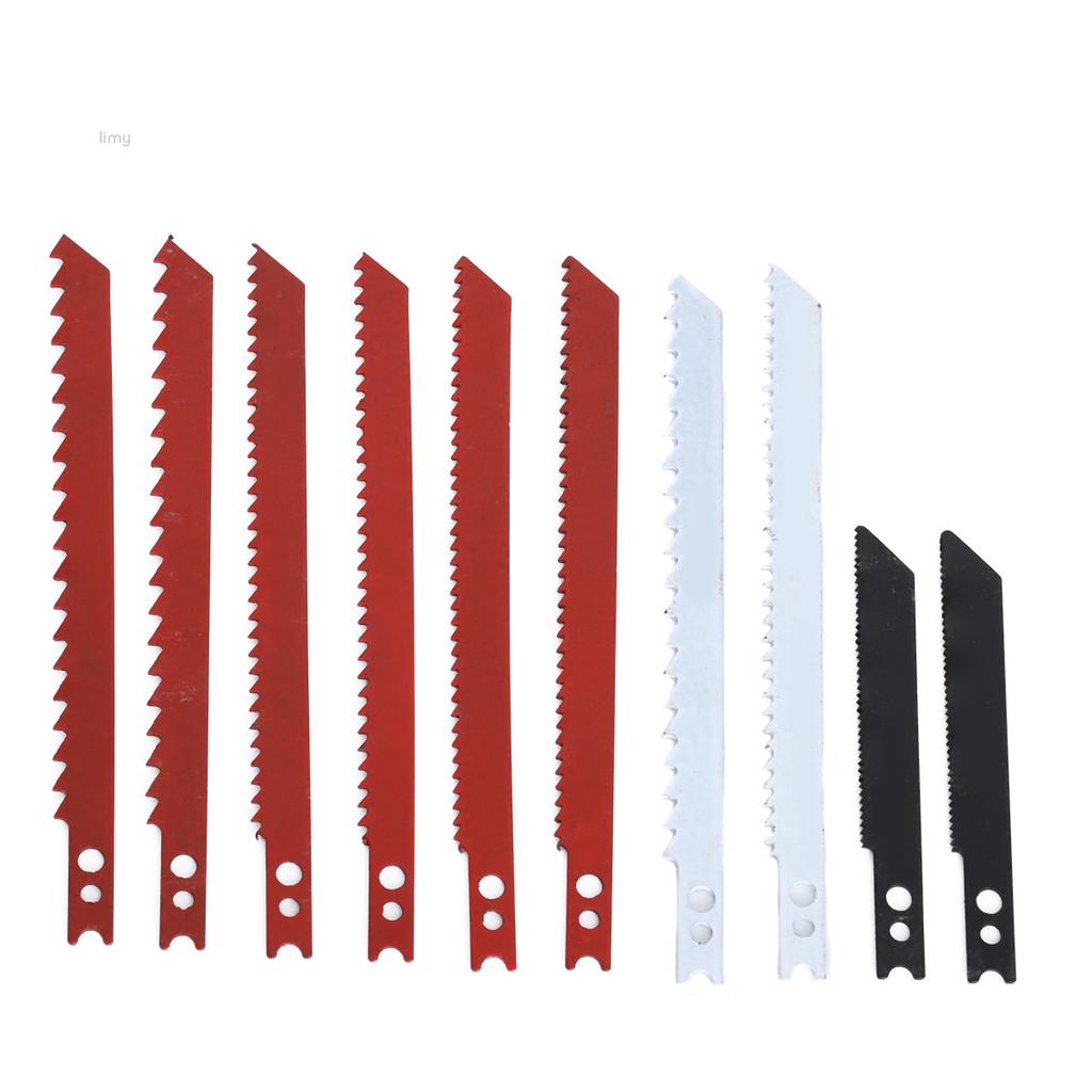 Buy 10pcs Jigsaw Blades Set for Black and Decker Jig Saw Metal Plastic