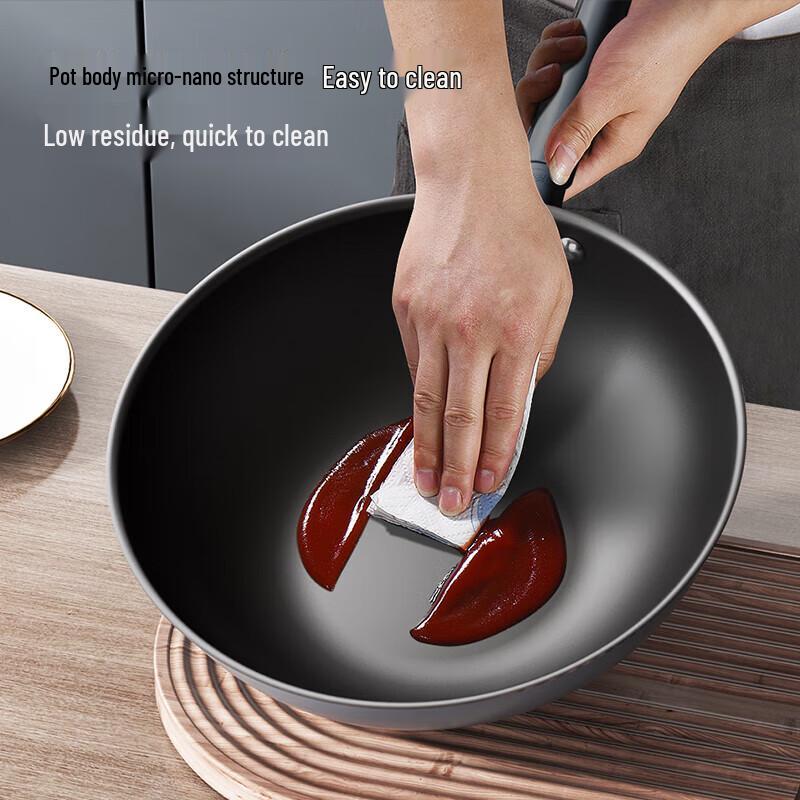 Sanhe Titanium Alloy Non-Stick Wok