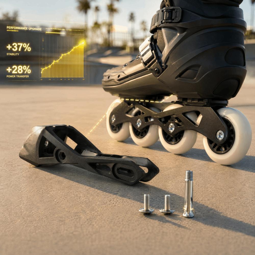 Nonslip Inline Skates Brake High Quality Plastic Brake Replacement Pad Brake Frames Inline Skating