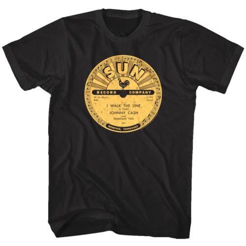 

Sun Records Hi Lo Music Men s T-Shirt Johnny Cash Walk the Line Tennessee Two - Men s Summer Cotton Graphic Tee S разноцветный