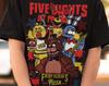 Limited Five Nights At Freddy's Vintage T-Shirt, FNAF T-Shirt, Gift For Women and Man Unisex T-Shirt