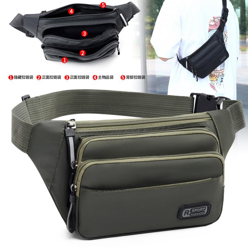 Sports Outdoor Backpack, Multifunctional, Waterproof Waist Bag, Men's and Women's, Large Capacity, Mobile Phone Bag, Outdoor Sports Accessories