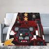 FNAF At Freddys Blanket Velvet All Season Multifunction Lightweight Thin Throw Blankets for Sofa Couch Quilt