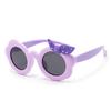 Childrens Butterfly Shape Sunglasses With Polarized Tac Lenses For Uv400 Sun Protection