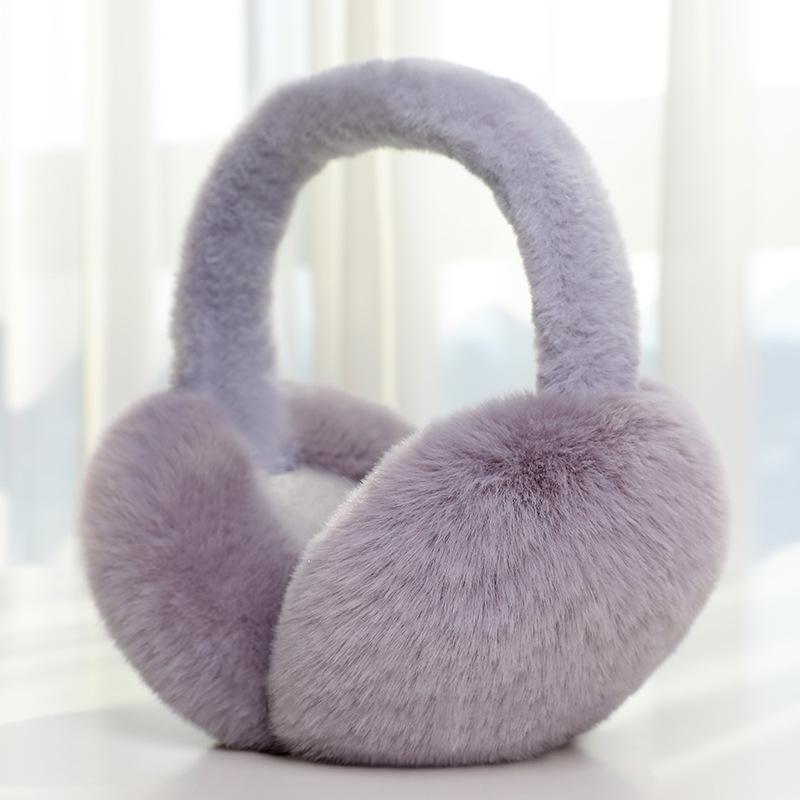 Cartoon Fruit Earmuffs: Warm, Cute Ear Warmers for Female Students and Ladies for Autumn/Winter