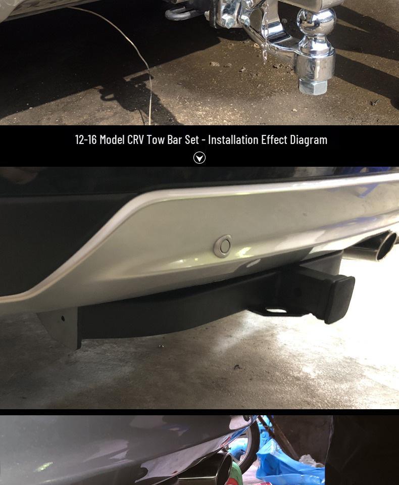 Honda CRV Rear Tow Hitch & Detachable Hook for Modified Trailers