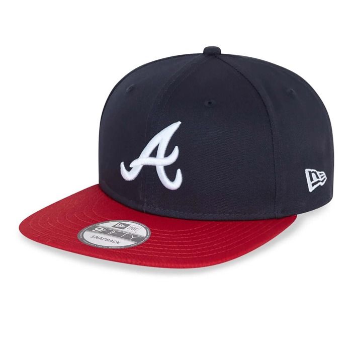 Casquette - New Era - Atlanta Braves - 9FORTY - Bleu marine - Taille S-M - 100% coton