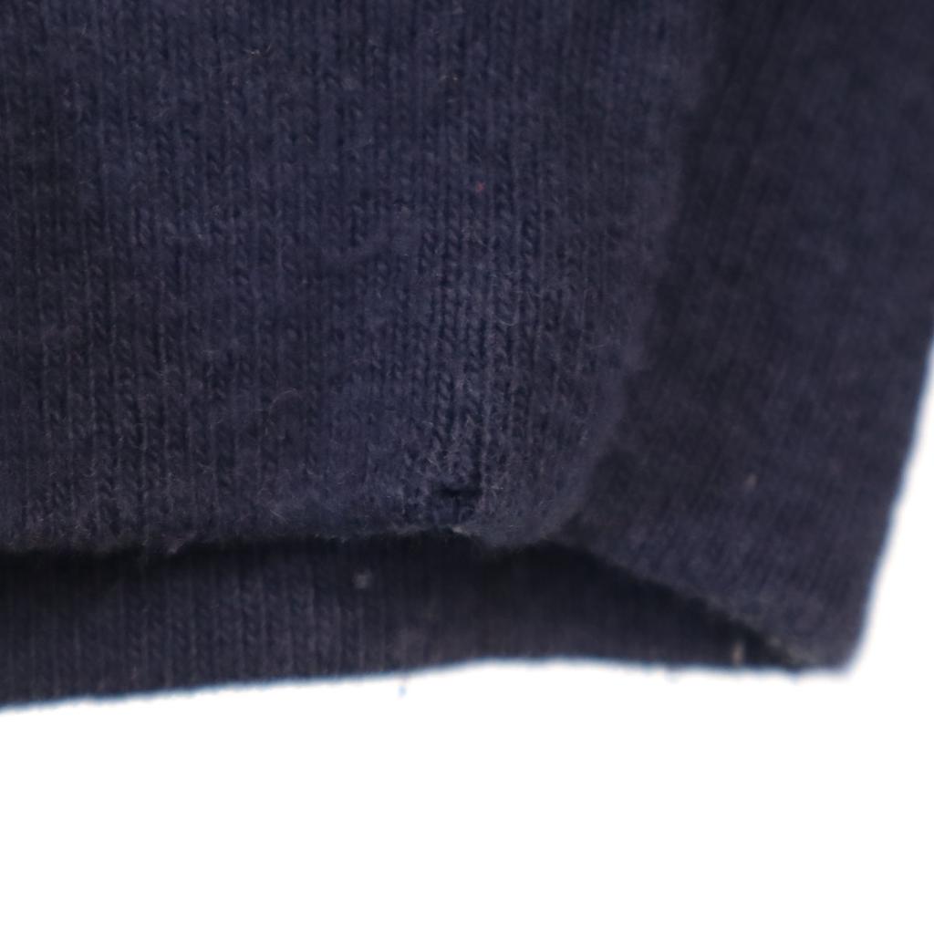 Champion 90s Made in USA Old Long sleeve T-shirt L Navy Ron T Men's Used