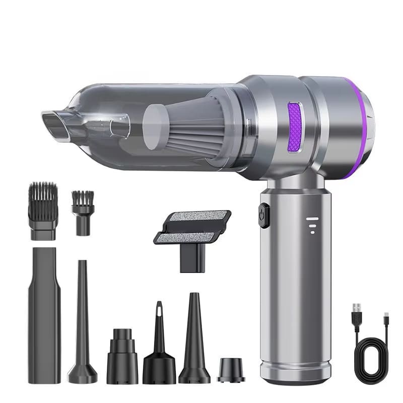 Aspiradora de coche de 39000 PA, portátil, de alta potencia, inalámbrica, con motor sin escobillas, potente eliminador de polvo, ideal para electrodomésticos.
