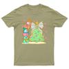 Christmas SnowUnisex Tree Holiday TShirt Unisex Gift Retro Seasonal Funny Xmas