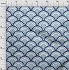 oneOone Cotton Flex Dusty Blue Fabric Asian Japanese Diy Clothing Quilting Fabric Print Fabric By Yard 40 Inch