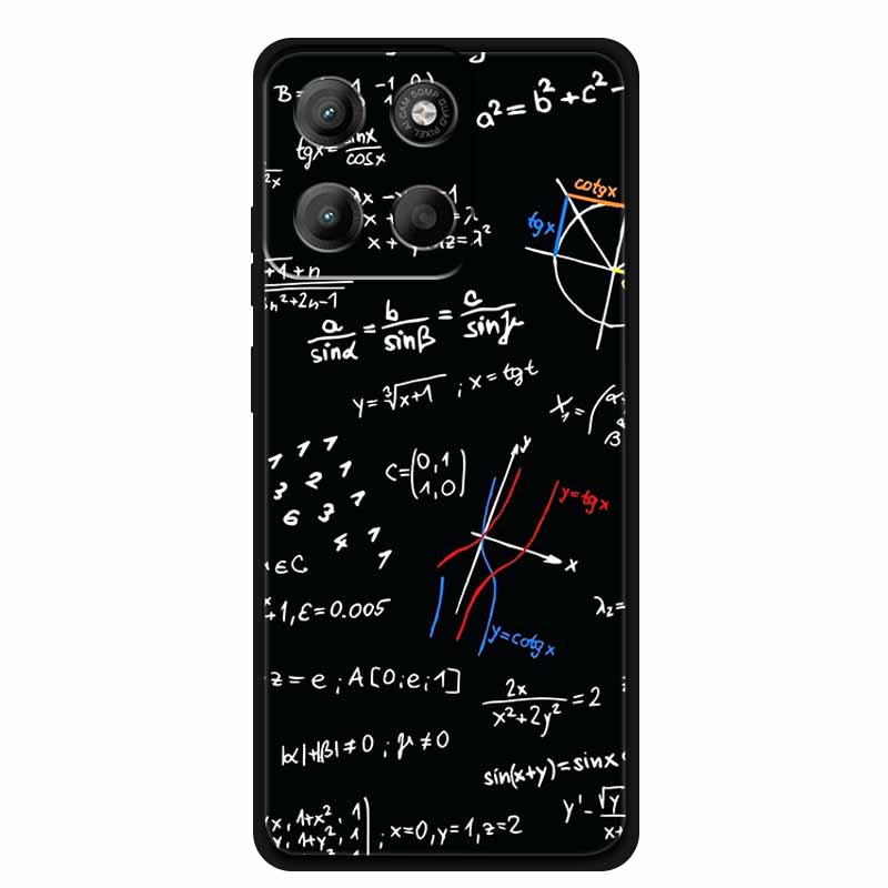 For Motorola Moto G15 4G Case G15Power 2025 New Fashion Black TPU Shockproof Phone Cases For Moto G15 Power Etui Fundas MotoG15