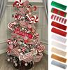 9M Christmas Ribbon Decoration Hanging Christmas Tree Pendent Ornaments for Home Decor Navidad Party New Year 2026 Accessories