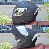 DOT Certified Modular Motorcycle Helmet Double Visor Design Men Women All Season High Strength ABS Comfortable Riding Helmet