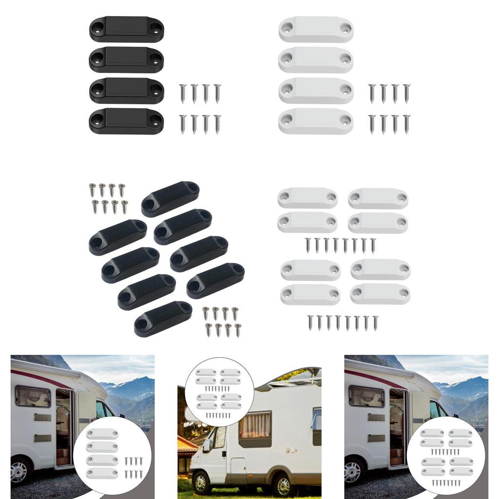 RV Magnetic Door Holder High Performance Easy Installation Accessories RV Storage Door Latch RV Magnetic Baggage Door Catch