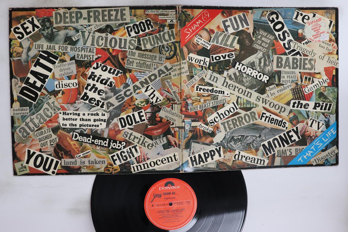 

LP Пластинка SHAM 69 - That s Life POLD5010 POLYDOR 1978 UK Рок Б/У
