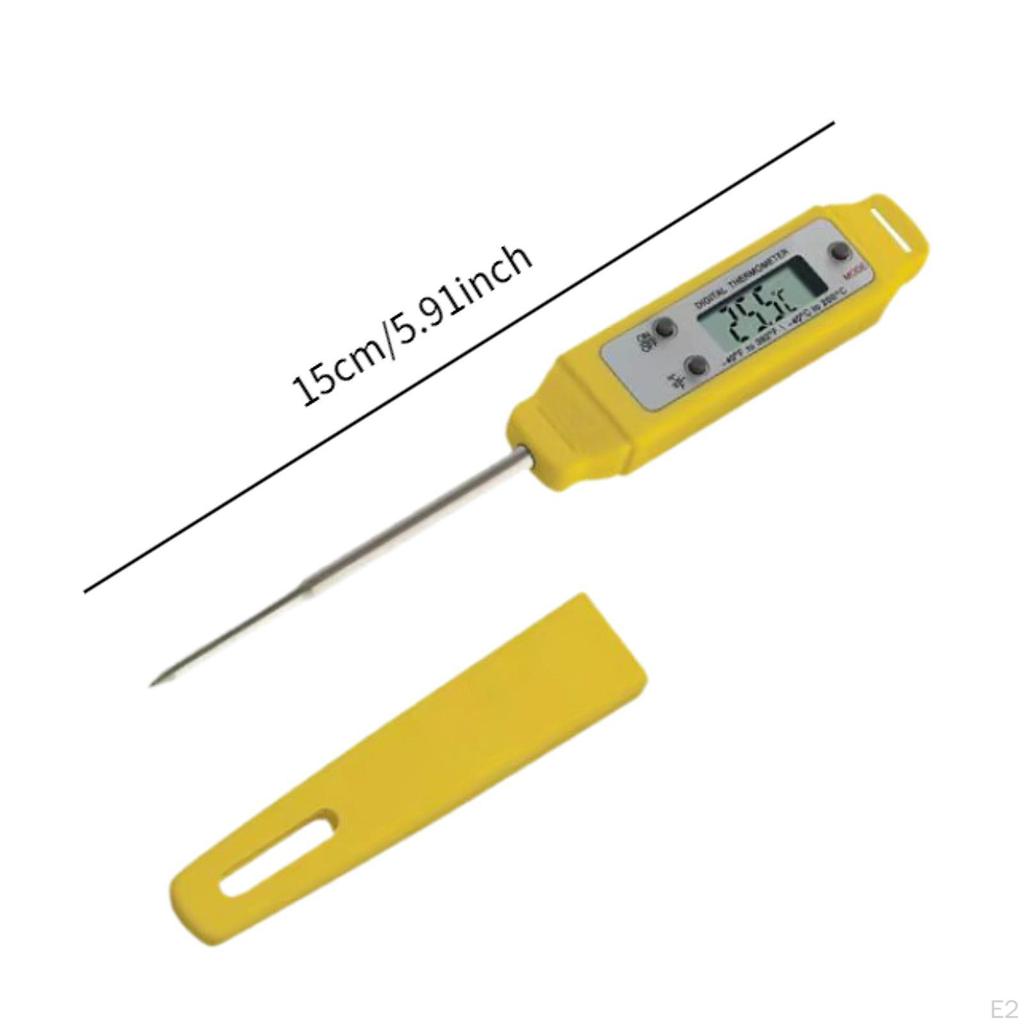 Digital Thermometer Gauge Electronic Kitchen Food Pocket Dial Outdoor