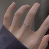 Trendy Adjustable s925 Sterling Silver Origami Crane Ring for Women – Minimalist Light Luxury Style