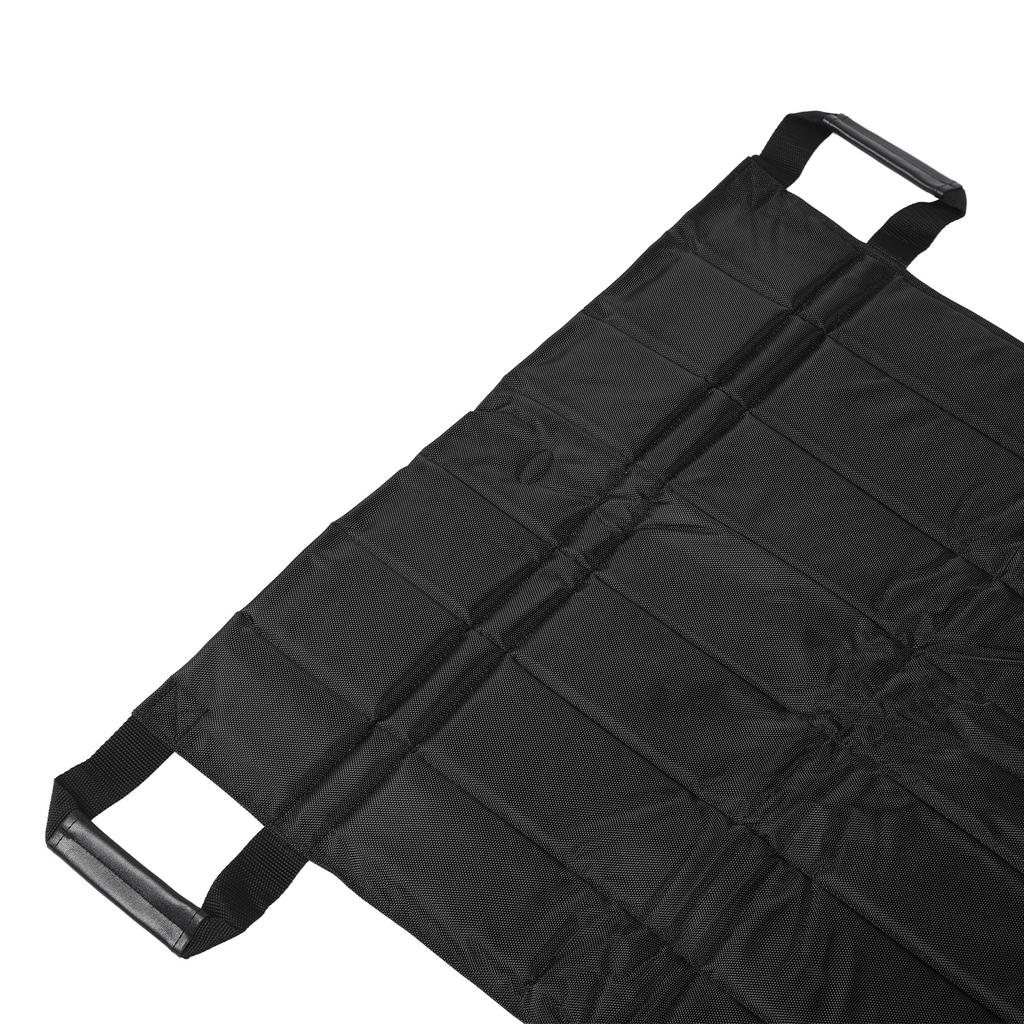 Patientöverföringsmatta med 6 handtag Kroppslyft Vändning Förflyttningsdyna för Äldre Funktionshindrade