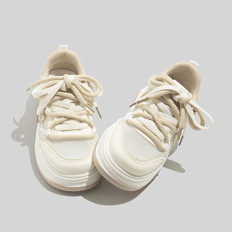 летние новые сетчатые женские белые туфли универсальные кроссовки дышащие скейт-кеды модная повседневная обувь модные мужские однослойные туфли 35 3569₽